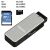 Hama 123900 USB 3.0 External Card Reader - Black/Silver 70254706