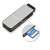 Hama 123900 USB 3.0 External Card Reader - Black/Silver 70254706