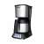 Steba KM F3 Thermo coffee maker with stainless steel thermal carafe, black and silver