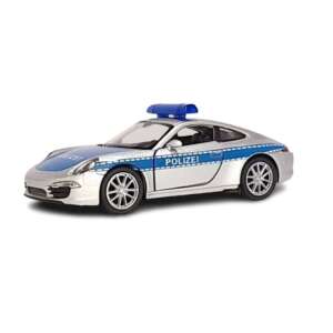 Welly CityDuty Porsche 911 Carrera S Polizei autó fém modell (1:34) 70269412 Welly Modellek, makettek
