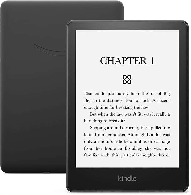 Amazon kindle paperwhite 6.8" 16gb e-book olvasó - fekete (reklám...