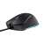 Trust GXT924 YBAR+ wired gaming mouse, black, side view