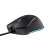 Trust GXT924 YBAR+ wired gaming mouse, black, side view