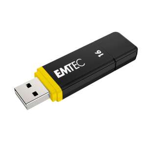 Emtec 16GB USB 2.0 pendrive z żółtą nakładką - Emtec