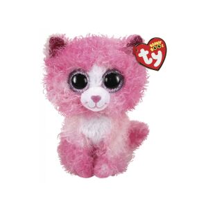 Ty Beanie Boos Reagan rózsaszín macska plüssjáték, 15 cm - Beanie Boos