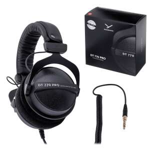 Beyerdynamic DT 770 PRO 250 OHM Limited Edition fejhallgató, fekete, stúdió fejhallgató, professzionális fejhallgató, zenei produkciós fejhallgató, audiofil fejhallgató - Beyerdynamic