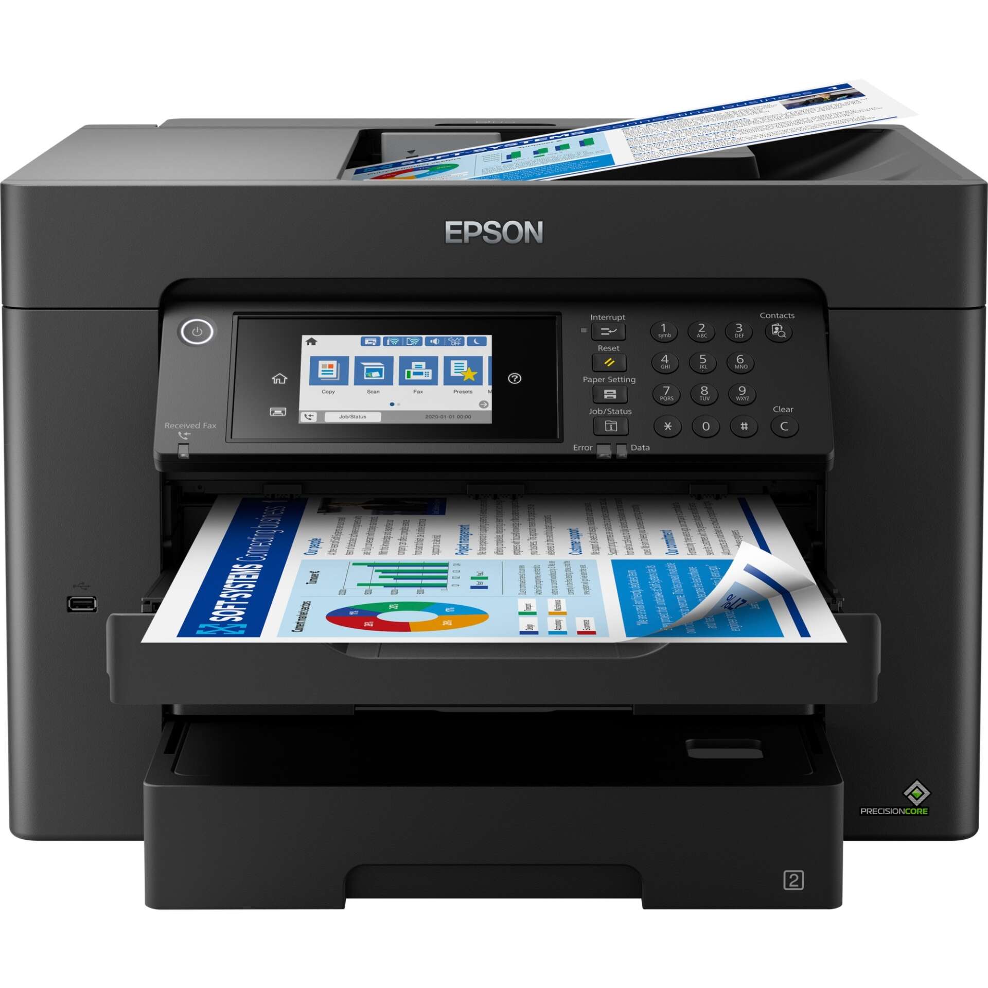 Epson workforce wf-7840dtwf multifunkciós színes tintasugaras nyomtató
