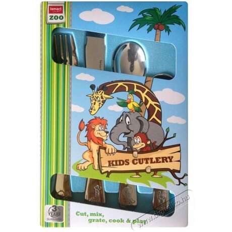 Lamart gyermek evőeszköz készlet, LT5005