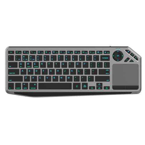 Techly ICTB9801TB Wireless Keyboard with Touchpad - US Layout