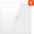 Avatto N-TS10-W1 Smart WiFi Dimmer Switch, White, Front View