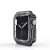 Devia Sport Series Apple Watch Case for Apple Watch S7, S8, S9 45mm, Black/Transparent