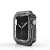 Devia Sport Series Apple Watch S7/S8/S9 Case - Black/Transparent (45mm) on Apple Watch