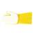 Bestway Lay-Z-Spa scrubbing mitt, yellow with white sponge