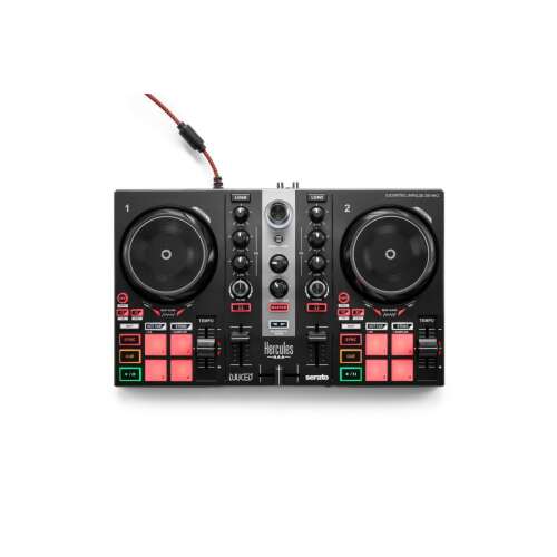 Hercules DJControl Inpulse 200 MK2 DJ vezérlő, felülnézet