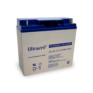 Ultracell UC18-12 12V 18Ah UPS Akkumulátor 91206535 