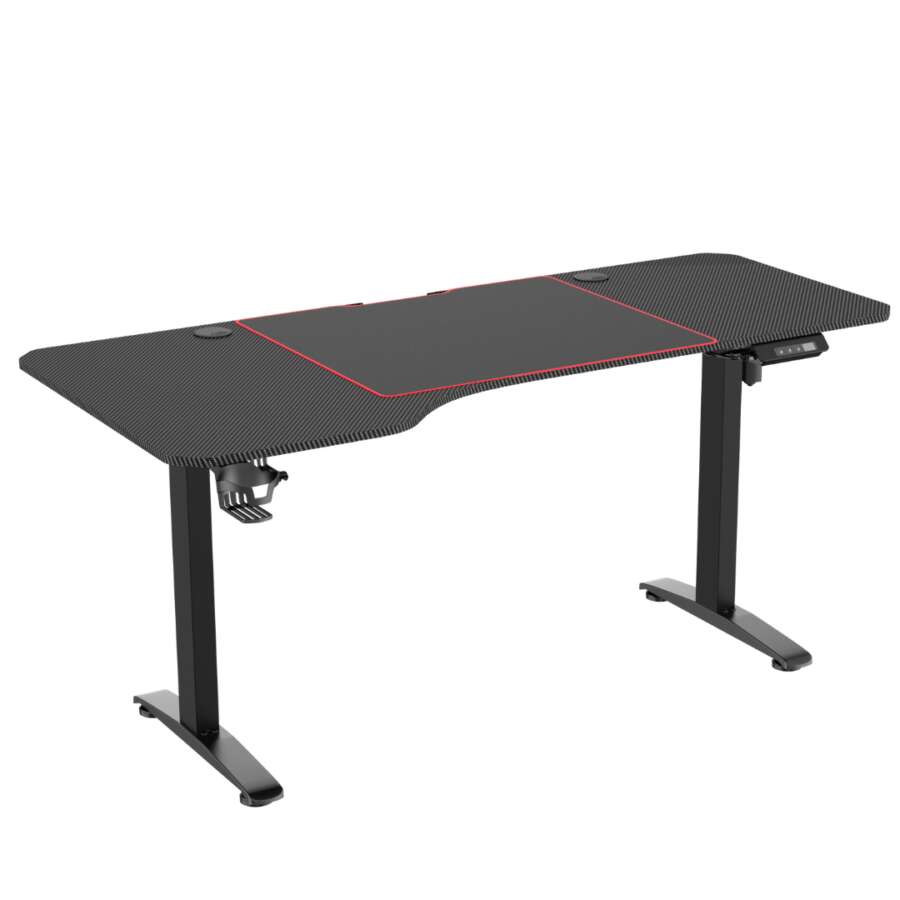 Egyéb techsend ed1675 állítható magasságú gamer asztal - fekete