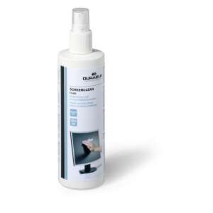 Durable Screenclean Fluid 250ml, számítógép képernyő tisztító spray flakon - Durable