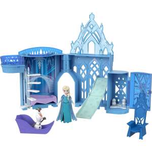 Mattel Disney Jégvarázs Elsa jégpalotája HLX01 70295806 Babaházak