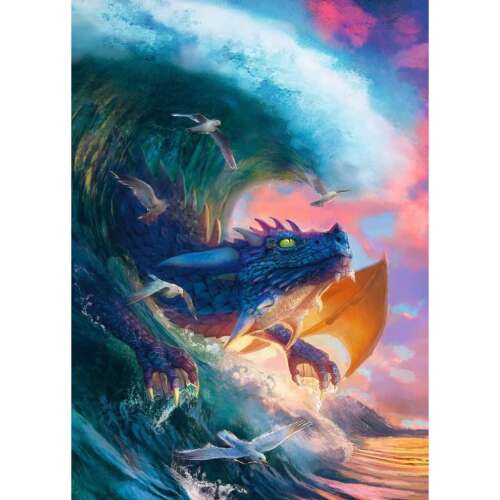 Dragon Racing 1000 piece jigsaw puzzle by Ravensburger