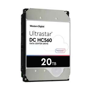 Western Digital 20TB Ultrastar DC HC560 (Base SE) SAS 3.5" Szerver HDD 70296085 