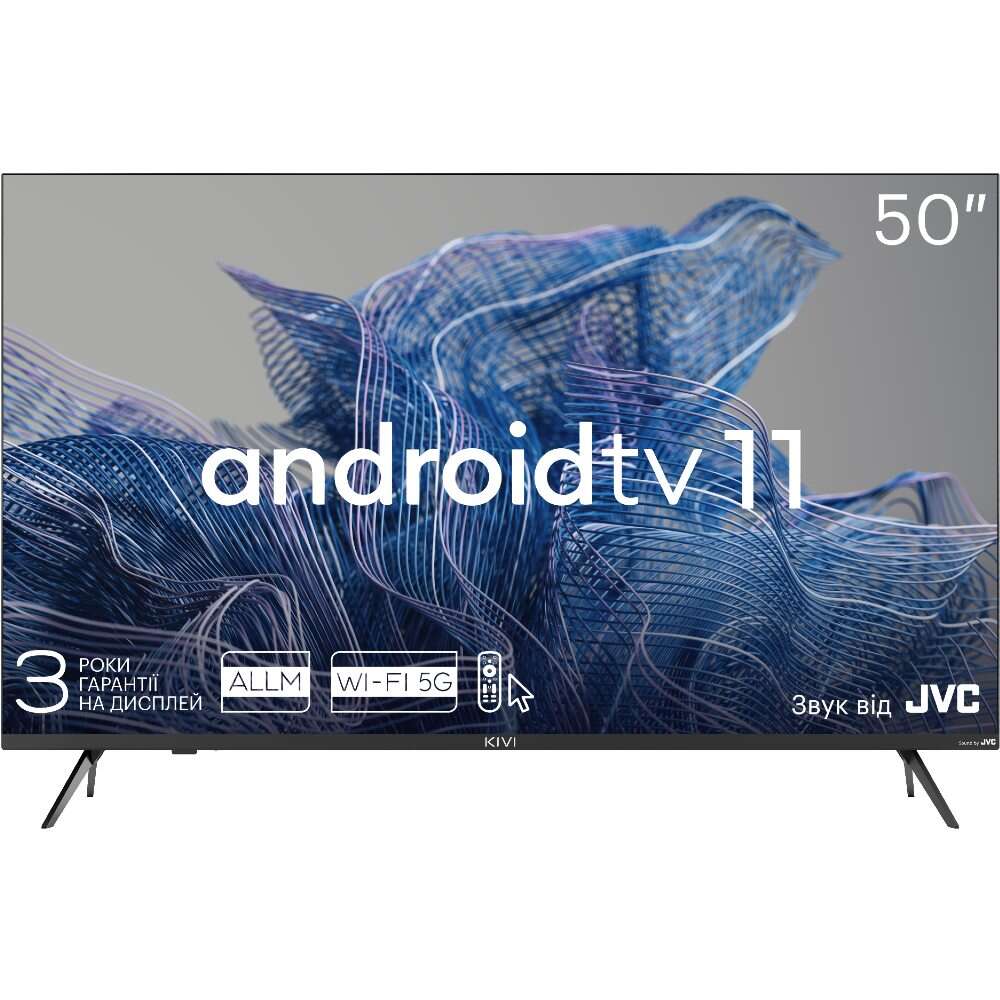 Kivi 50u750nb 50" uhd smart led televízió, 127 cm, hdr, fehér