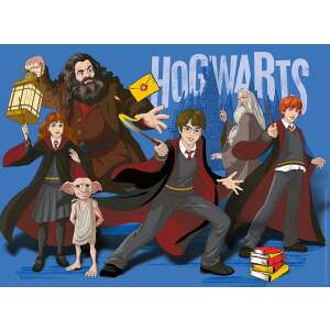 Ravensburger Harry Potter Hogwarts 300-teiliges Puzzle mit Harry Potter, Ron Weasley, Hermine Granger, Hagrid, Dumbledore und Dobby - Ravensburger Puzzle