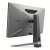 BenQ MOBIUZ EX270QM 27 inch gaming monitor, back view with stand
