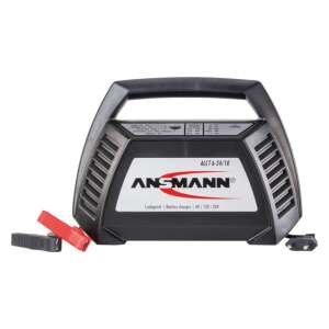 Ansmann ALCT 6-24/10 akkumulátor töltő 6V, 12V és 24V ólomsavas és zselés akkumulátorokhoz - Ansmann