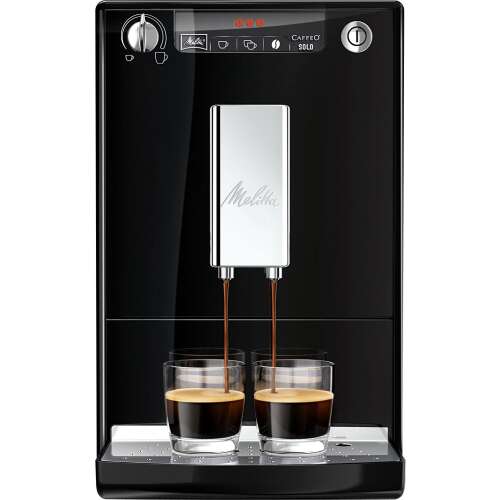 Melitta Caffeo Solo automata kávégép, két csésze espresso készítése