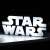 Star Wars logó lámpa, világít, polcon