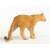 Schleich Wild Life Puma figure, back view, realistic animal figurine for kids