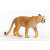 Schleich Wild Life Puma figure, side view, realistic animal figurine for kids