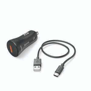 Hama Car Charger Qualcomm 3.0 czarna 70303128 - Ładowarka samochodowa