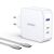 Ugreen USB-A / 2x USB-C Network Charger - White 133995447