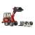 Bruder Schäffer 2034 Kerék-rakodó Figurával és Kiegészítőkkel, 1:16-os méretarányú játék