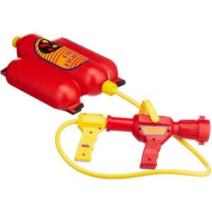 Klein Toys Firefighter Water Gun, red and yellow water gun with backpack tank - Water Gun