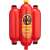 Plecak do pistoletu wodnego strażaka Klein Toys, czerwony i żółty plecakowy zbiornik do pistoletu wodnego