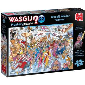 Jumbo Wasgij Mystery Téli játékok - 1000 darabos puzzle 70309086 Puzzle - Sport - Absztrakt