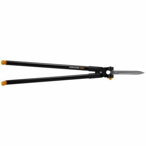 Ножица за трева с дълга дръжка Fiskars PowerLever, затворени остриета - Fiskars