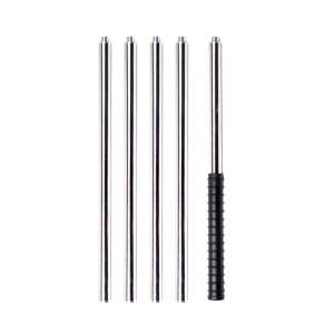 Dollcini Tijă de extensie pentru tavan Tijă de mână ghimpată Prelungire din oțel inoxidabil Accesorii universale pentru Tija de antrenare a mânerului 425566 Argintiu