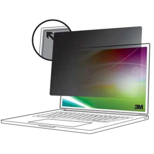 3M 13 hüvelykes laptop képernyővédő, megvédi a képernyőt a kíváncsi szemektől