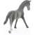 Schleich Trakehner kanca figura, szürke, sétáló, hátulnézet
