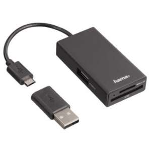 Hama Kartenleser, USB-Hub, Otg-Adapter-Kombination 54141 31966834 Sonstiges Computerzubehör