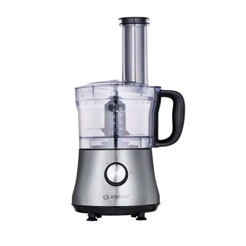 Alpina 47352 Küchenmaschine, Edelstahl, 1 Liter, 500W