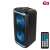 SAL PAR219BT portable party speaker with blue LED lights and remote control