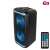 SAL PAR219BT portable party speaker with blue LED lights and remote control