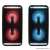 SAL PAR219BT party speaker with red and blue LED lights
