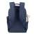 Riva Case Riva NB 15-6-16 inch notebook backpack, dark blue, back view with water bottle pocket