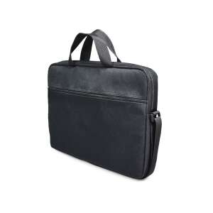 Port Designs L15 15.6 inch laptop bag in black, side view - Port Designs Laptop Bag and Case