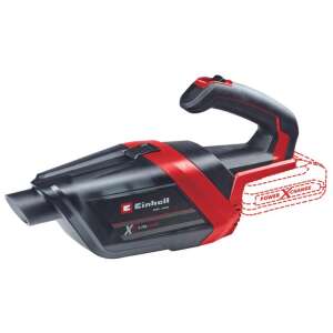 Einhell TE-HV 18/06 Solo akkumulátoros kézi porszívó, fekete és piros, Power X-Change rendszer - Einhell